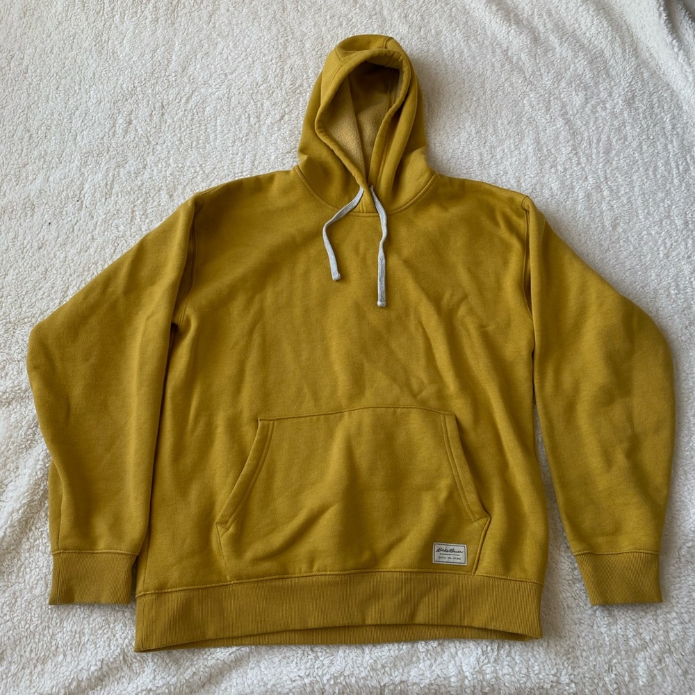 Yellow Eddie Bauer Hoodie, like new!